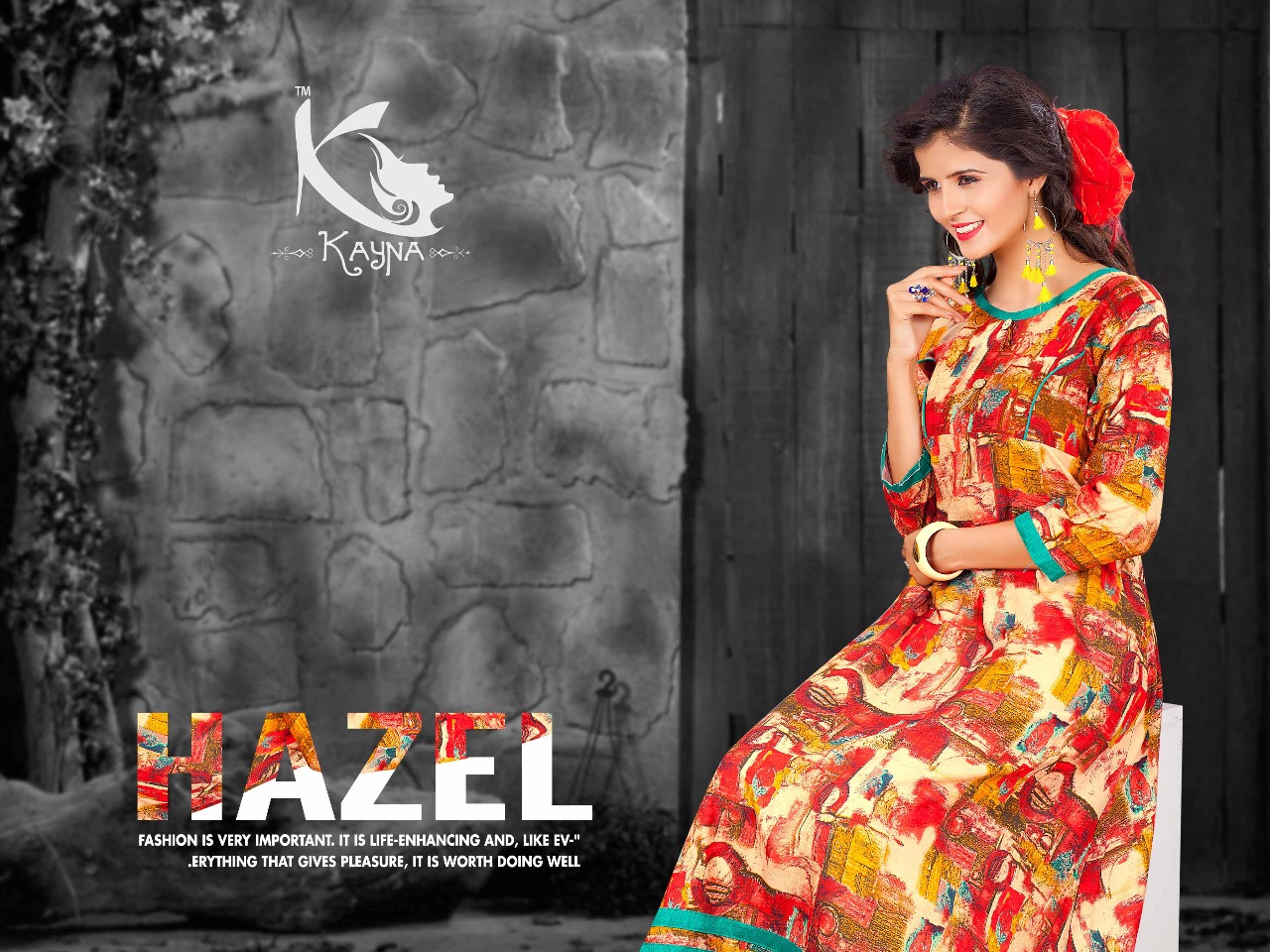 Hazel By Kayna 1001 To 1010 Series Beautiful Stylish Colorful Fancy Casual Wear & Ethnic Wear Rayon Printed Kurtis At Wholesale Price