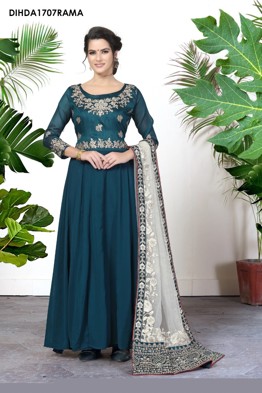 Heavy Dupatta Salwar Suit By Fashid Wholesale Designer Festive Suits Collection Beautiful Stylish Fancy Colorful Party Wear & Occasional Wear Georgette Embroidery Dresses At Wholesale Price
