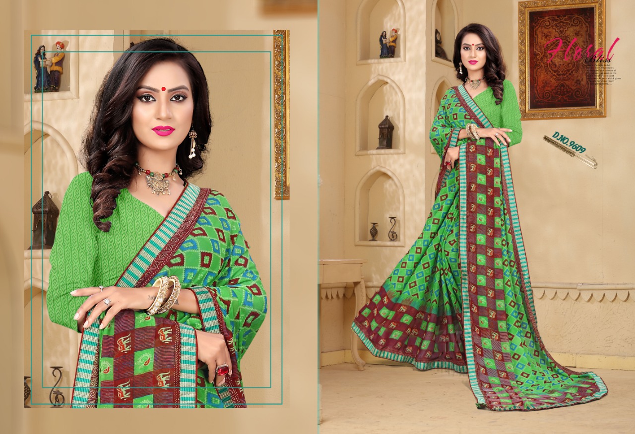 Heena Vol-10 By Shripal Textile 9601 To 6912 Series Designer Beautiful Colorful Stylish Wedding Collection Party Wear & Occasional Wear Fancy Printed Sarees At Wholesale Price