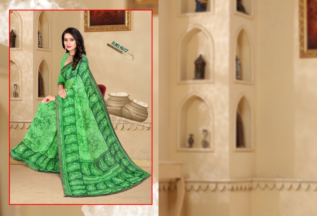Heena Vol-10 By Shripal Textile 9601 To 6912 Series Designer Beautiful Colorful Stylish Wedding Collection Party Wear & Occasional Wear Fancy Printed Sarees At Wholesale Price