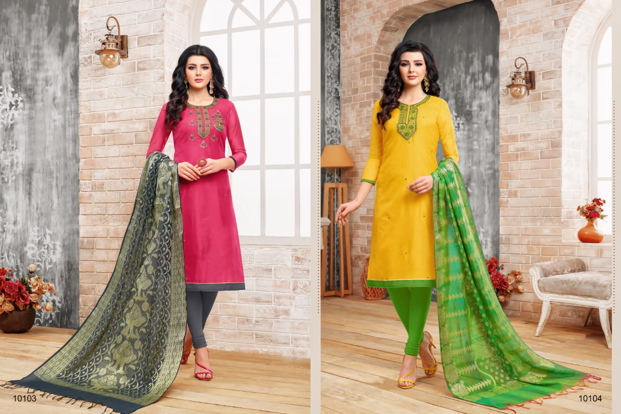 Heritage By Rr Fashion 10101 To 10112 Series Indian Traditional Wear Collection Beautiful Stylish Fancy Colorful Party Wear & Occasional Wear Modal Silk Embroidered Dress At Wholesale Price