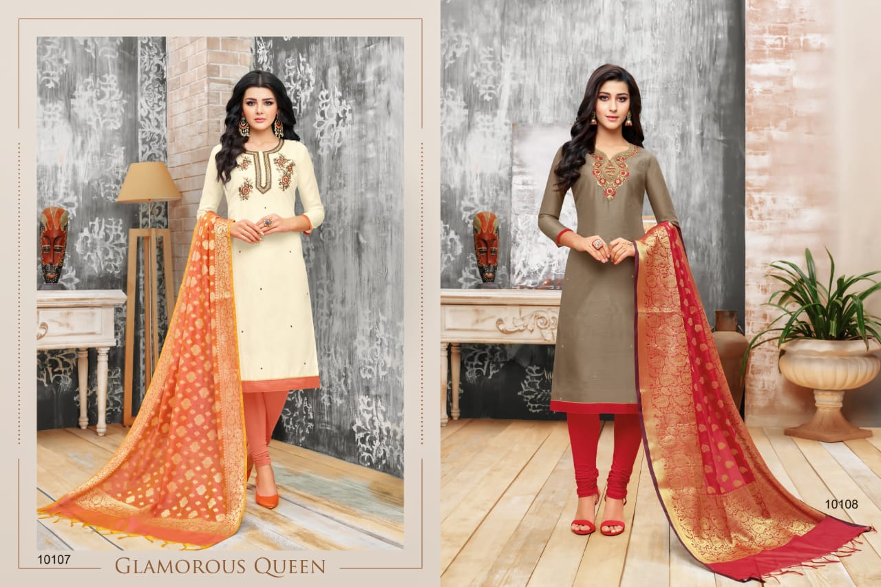 Heritage By Rr Fashion 10101 To 10112 Series Indian Traditional Wear Collection Beautiful Stylish Fancy Colorful Party Wear & Occasional Wear Modal Silk Embroidered Dress At Wholesale Price