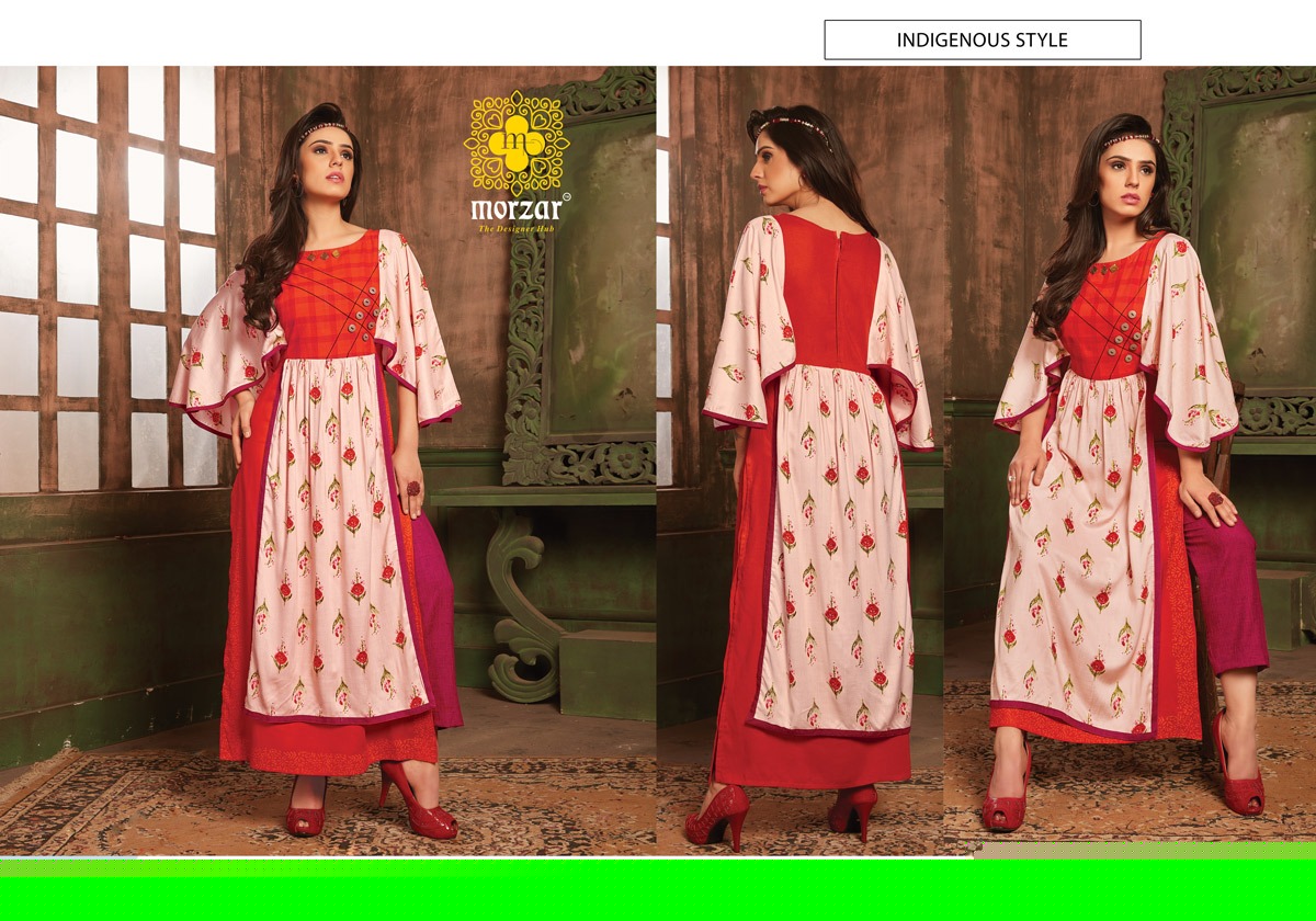 History Vol-1 By Morzar 001 To 005 Series Stylish Colorful Fancy Beautiful Casual Wear & Ethnic Wear Collection Rayon Printed Kurtis At Wholesale Price