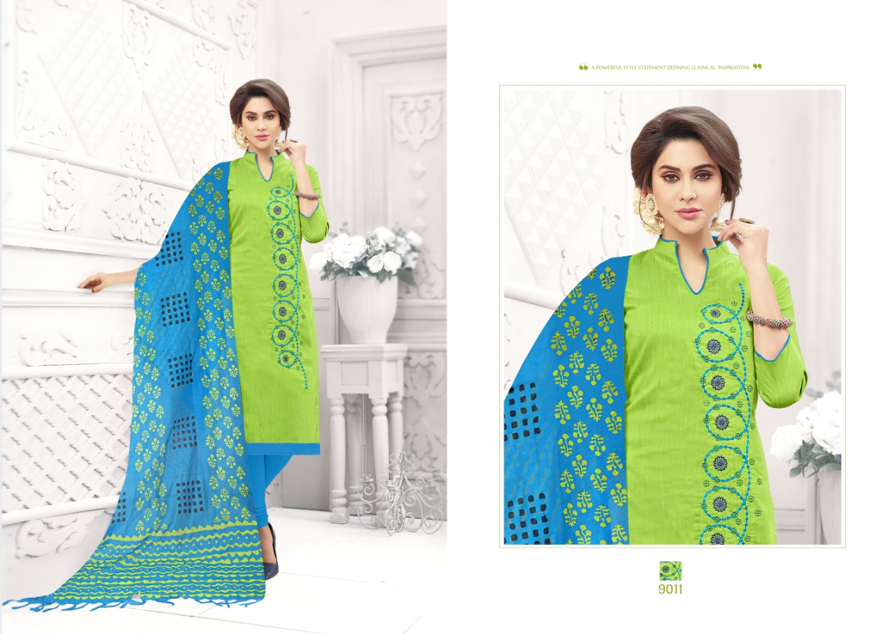 Hotspot By Raghav Royals 9001 To 912 Series Beautiful Suits Stylish Fancy Colorful Casual Wear & Ethnic Wear & Ready To Wear Souyh Silk Embroidered Dresses At Wholesale Price