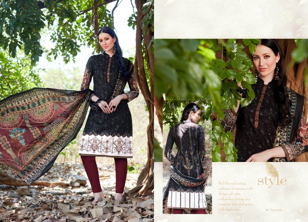 Hot Lady Vol-9 By Hot Line 1001 To 1010 Series Beautiful Suits Stylish Fancy Colorful Casual Wear & Ethnic Wear & Ready To Wear Cotton Digital Print Dresses At Wholesale Price