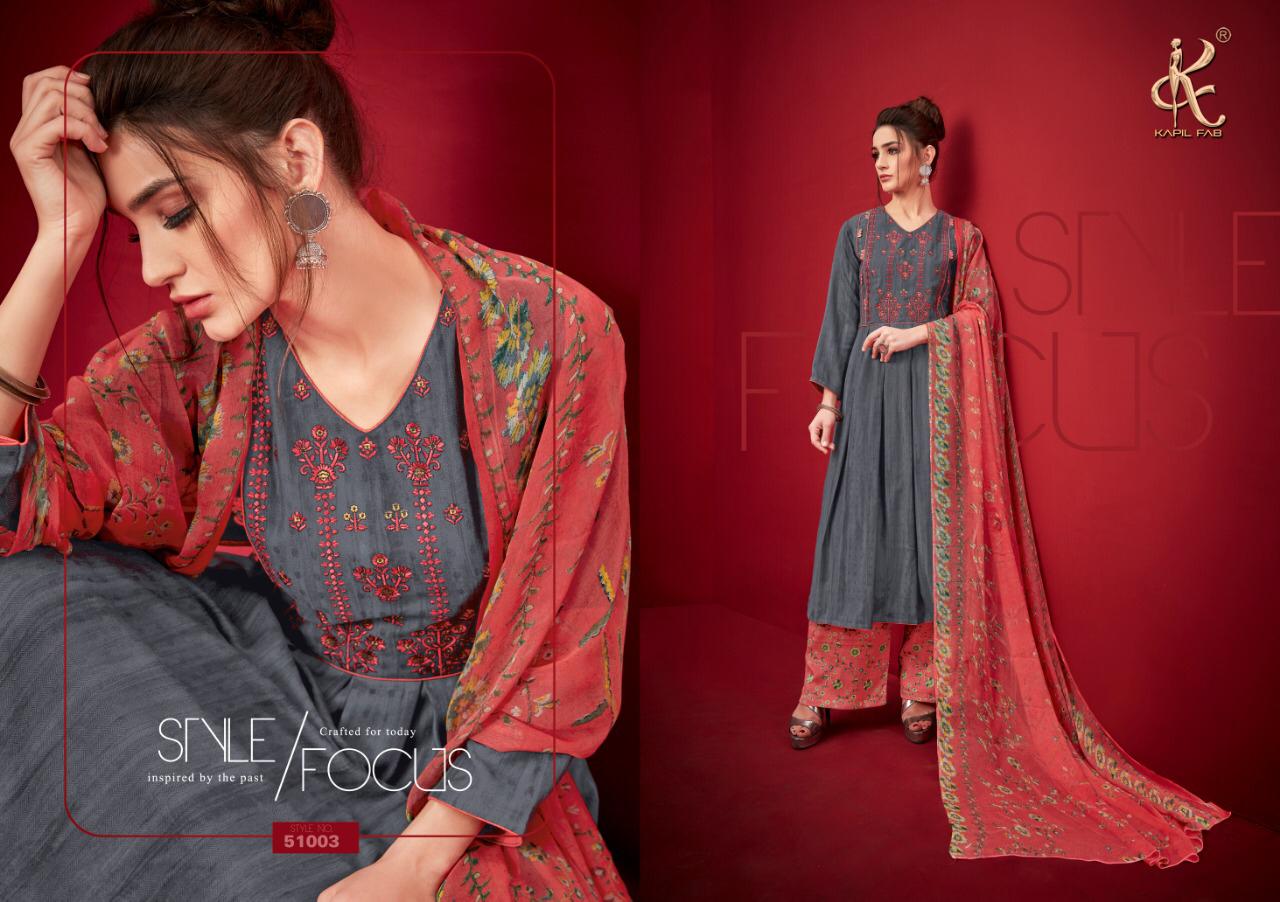 Ibaadat By Kapil Fab 51001 To 51010 Series Beautiful Pashmina Suits Stylish Fancy Colorful Winter Wear & Ethnic Wear Pure Pashmina Printed Dresses At Wholesale Price