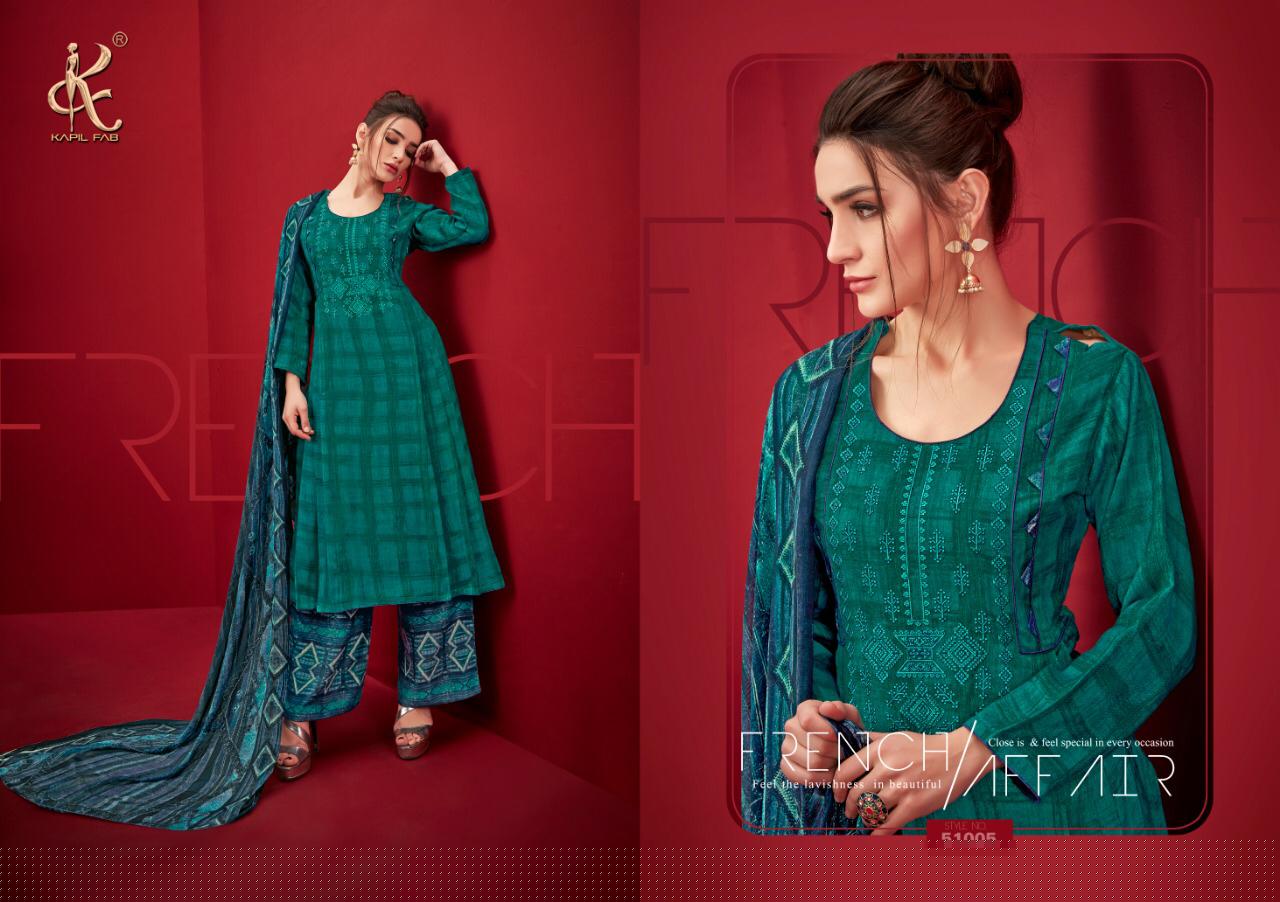 Ibaadat By Kapil Fab 51001 To 51010 Series Beautiful Pashmina Suits Stylish Fancy Colorful Winter Wear & Ethnic Wear Pure Pashmina Printed Dresses At Wholesale Price