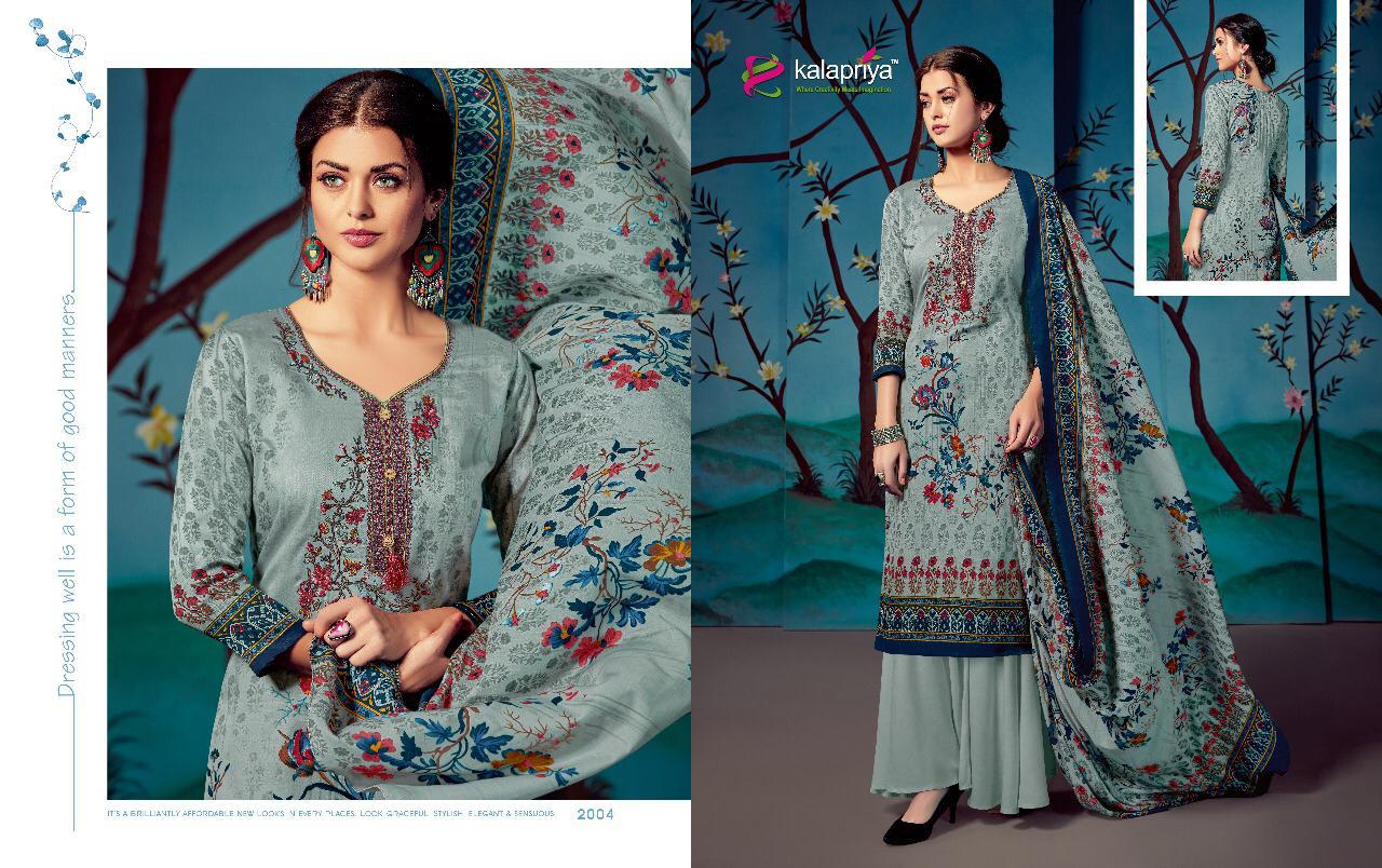 Ibadat Vol-3 By Kalapriya 2001 To 2007 Series Beautiful Winter Collection Suits Stylish Fancy Colorful Casual Wear & Ethnic Wear Jam Silk Digital Printed Dresses At Wholesale Price