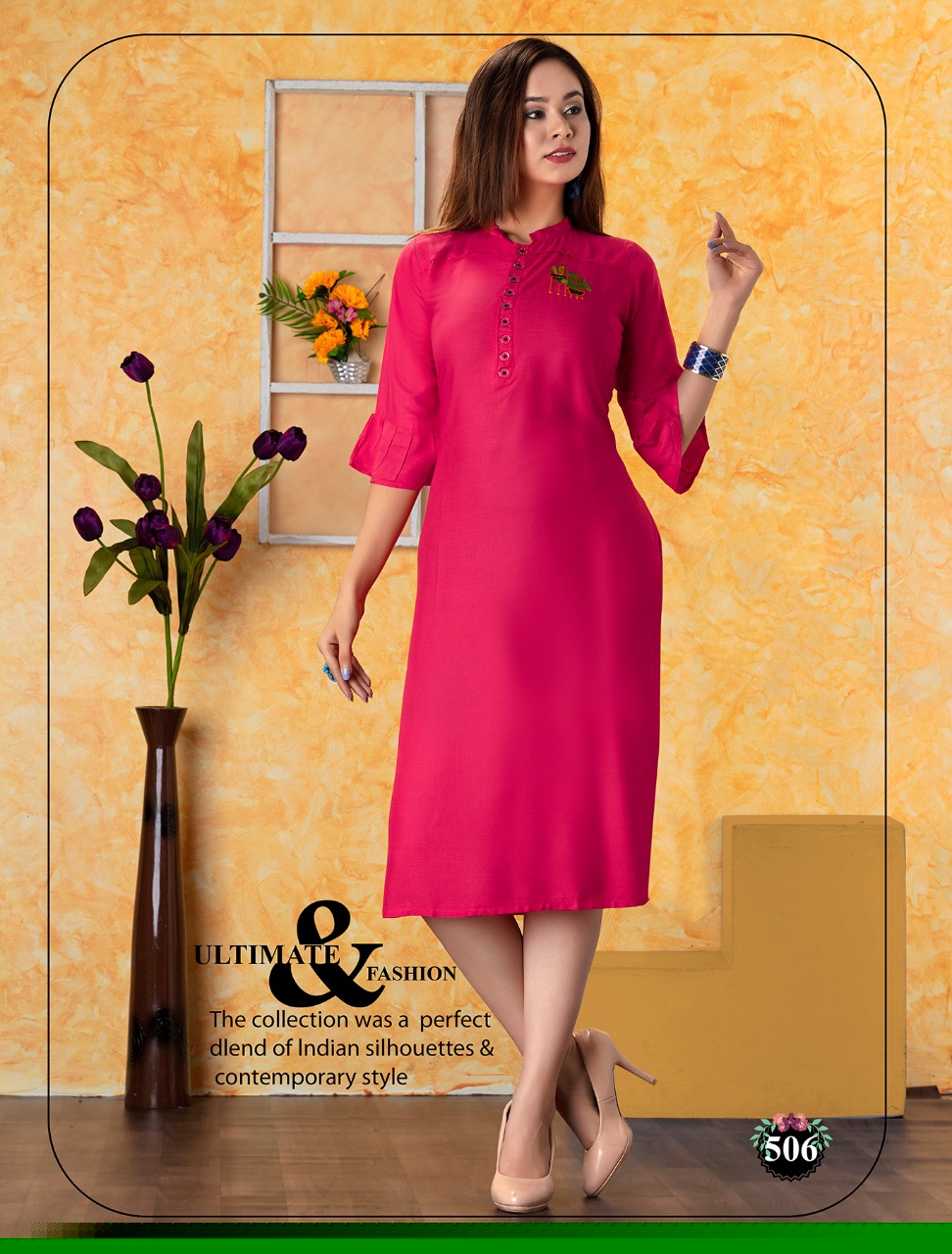 Ibadat By Royal Collection 501 To 510 Series Beautiful Stylish Fancy Colorful Casual Wear & Ethnic Wear & Ready To Wear Rayon Prints Kurtis At Wholesale Price
