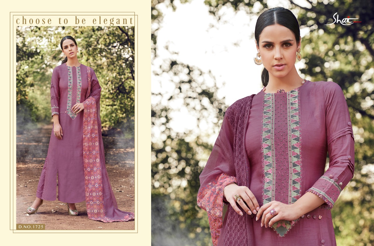 Ijazat By Shai 1721 To 1729 Series Beautiful Suits Stylish Colorful Fancy Casual Wear & Ethnic Wear Pure Bember Moga Silk Embroidery Dresses At Wholesale Price