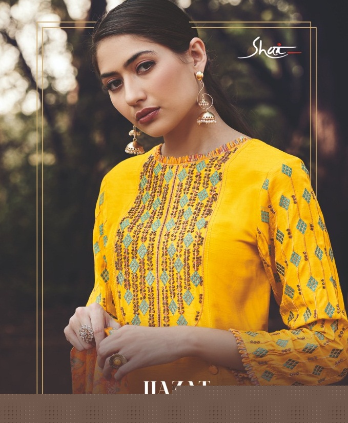 Ijazat By Shai 1721 To 1729 Series Beautiful Suits Stylish Colorful Fancy Casual Wear & Ethnic Wear Pure Bember Moga Silk Embroidery Dresses At Wholesale Price