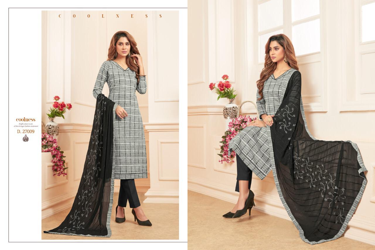 Ikkat By Raghav Creation 27001 To 27012 Series Beautiful Suits Colorful Stylish Fancy Colorful Casual Wear & Ethnic Wear Pure Handloom Cotton Dresses At Wholesale Price