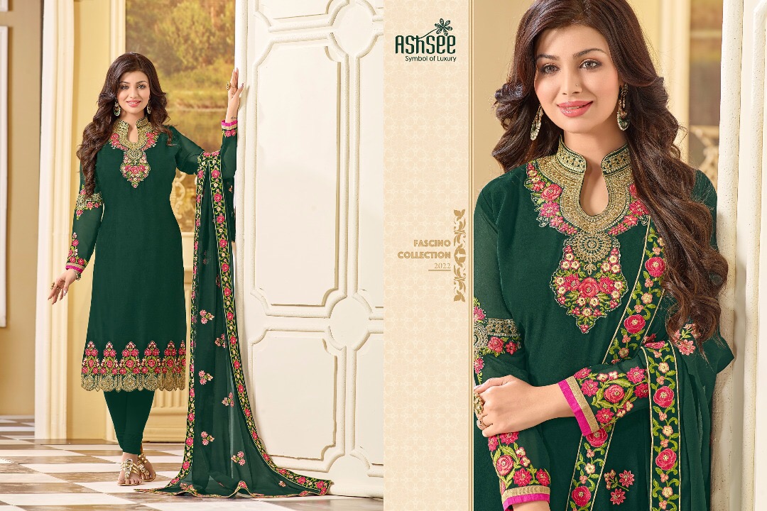 Imagine By Ashsee 2021 To 2027 Series Designer Beautiful Stylish Fancy Colorful Wedding Collection Party Wear & Occasional Wear Georgette Embroidered Dresses At Wholesale Price