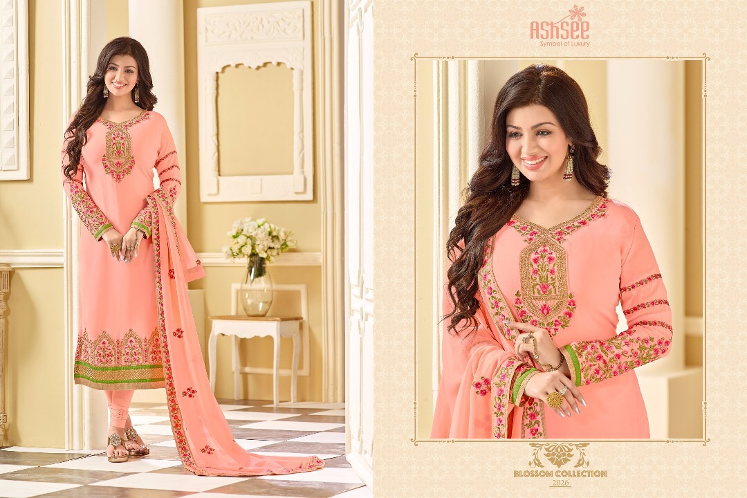 Imagine By Ashsee 2021 To 2027 Series Designer Beautiful Stylish Fancy Colorful Wedding Collection Party Wear & Occasional Wear Georgette Embroidered Dresses At Wholesale Price