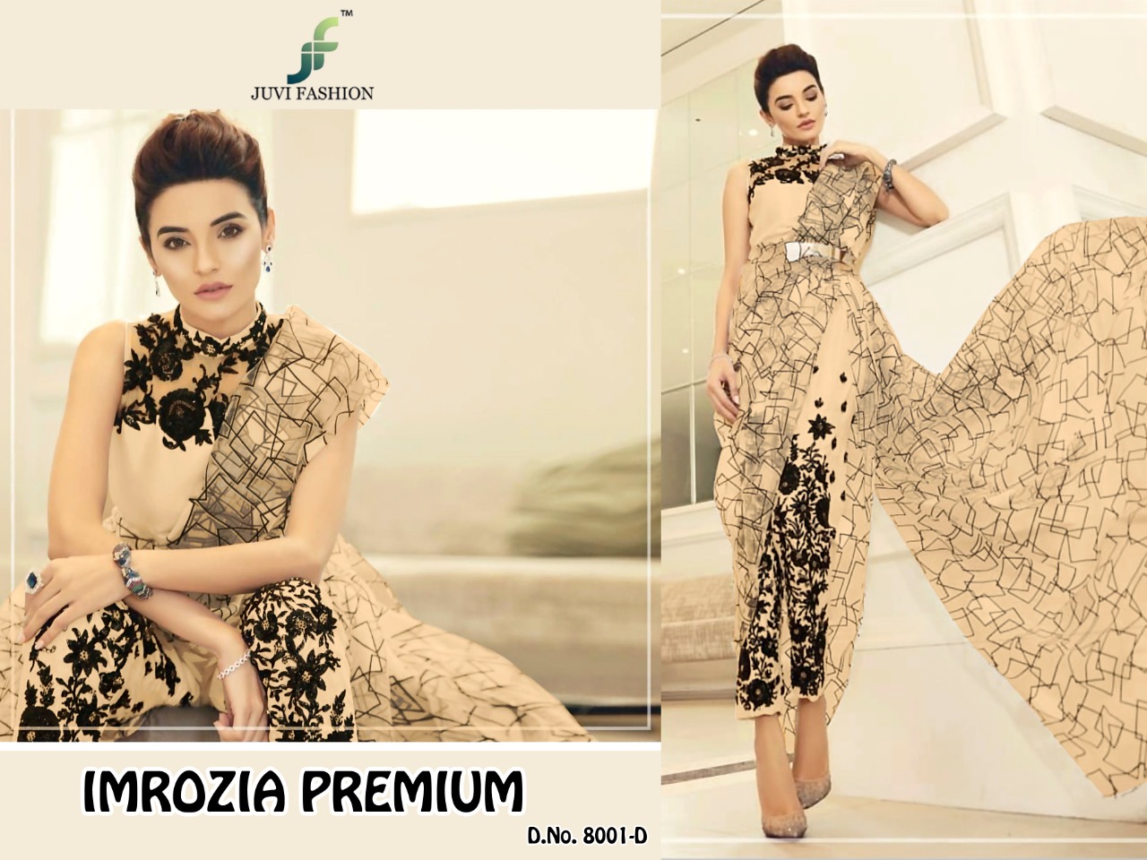 Imrozia Premium By Juvi Fashion 8001-a To 8001-d Series Designer Patiyala Suits Collection Beautiful Stylish Fancy Colorful Party Wear & Ethnic Wear Net With Heavy Self Embroidery Dresses At Wholesale Price