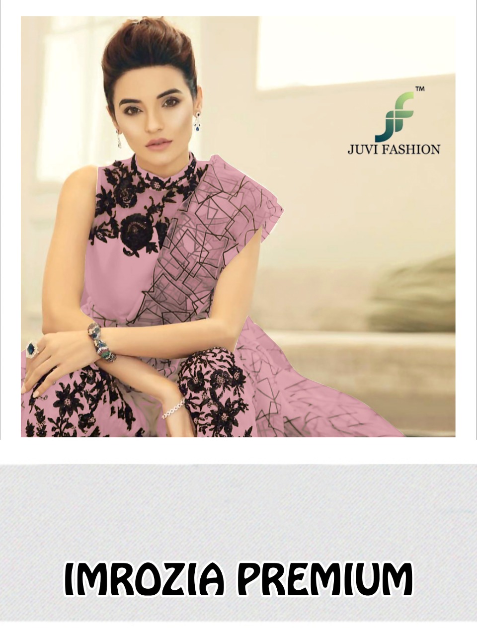 Imrozia Premium By Juvi Fashion 8001-a To 8001-d Series Designer Patiyala Suits Collection Beautiful Stylish Fancy Colorful Party Wear & Ethnic Wear Net With Heavy Self Embroidery Dresses At Wholesale Price