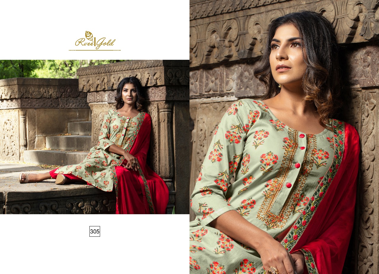 Sale Inayat By Rvee Gold 304 To 313 Series Designer Suits Beautiful Stylish Fancy Colorful Casual Wear & Ethnic Wear Heavy Cotton Lawn Printed Dresses At Wholesale Price