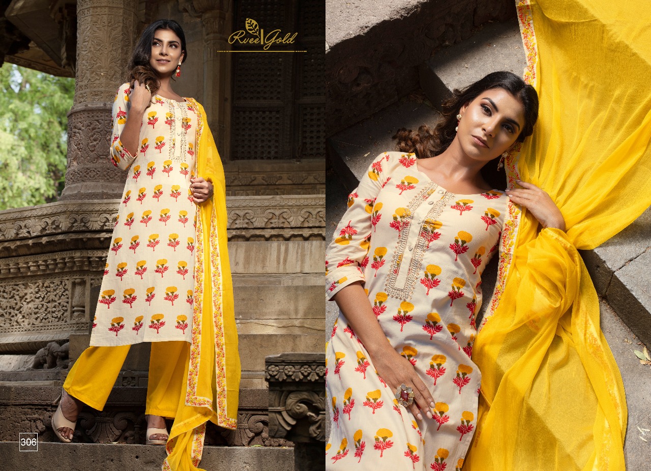 Sale Inayat By Rvee Gold 304 To 313 Series Designer Suits Beautiful Stylish Fancy Colorful Casual Wear & Ethnic Wear Heavy Cotton Lawn Printed Dresses At Wholesale Price