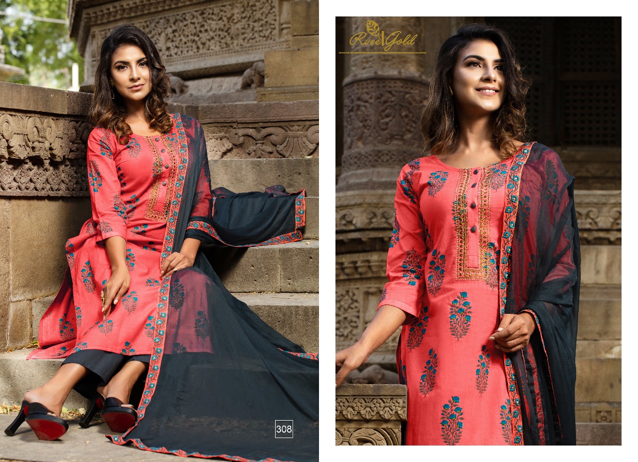 Sale Inayat By Rvee Gold 304 To 313 Series Designer Suits Beautiful Stylish Fancy Colorful Casual Wear & Ethnic Wear Heavy Cotton Lawn Printed Dresses At Wholesale Price
