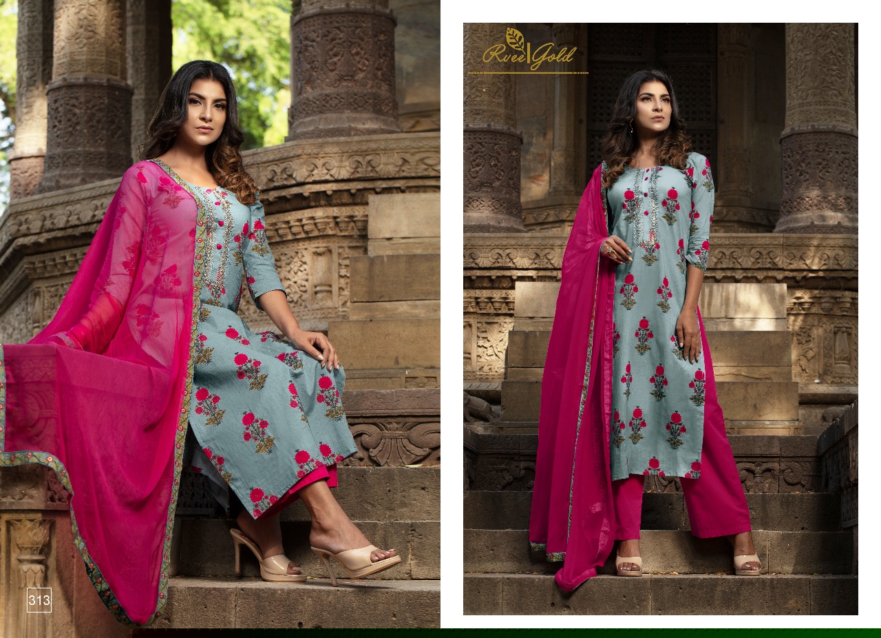 Sale Inayat By Rvee Gold 304 To 313 Series Designer Suits Beautiful Stylish Fancy Colorful Casual Wear & Ethnic Wear Heavy Cotton Lawn Printed Dresses At Wholesale Price
