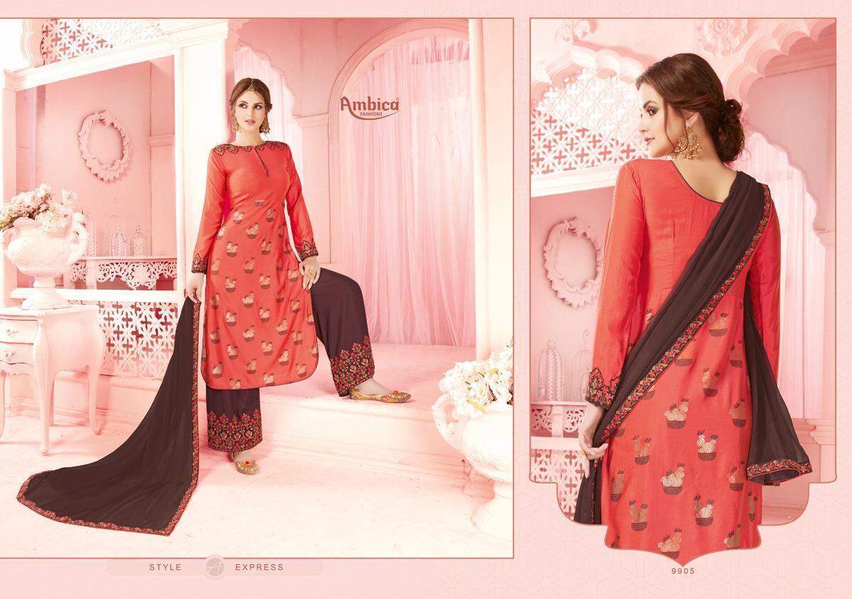 Instyla By Ambica Fashion 9901 To 9910 Series Designer Beautiful Stylish Fancy Colorful Casual Wear & Ethnic Wear & Ready To Wear Modal Foil & Dyed Dresses At Wholesale Price