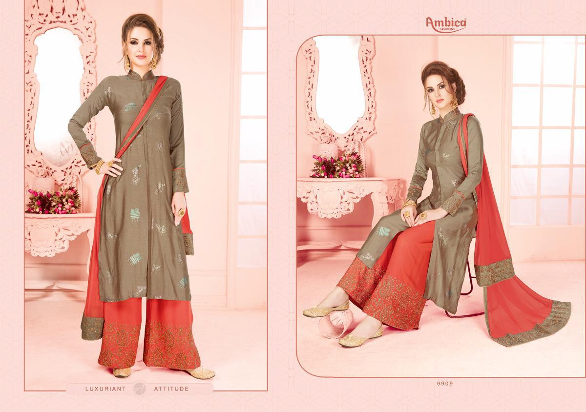 Instyla By Ambica Fashion 9901 To 9910 Series Designer Beautiful Stylish Fancy Colorful Casual Wear & Ethnic Wear & Ready To Wear Modal Foil & Dyed Dresses At Wholesale Price
