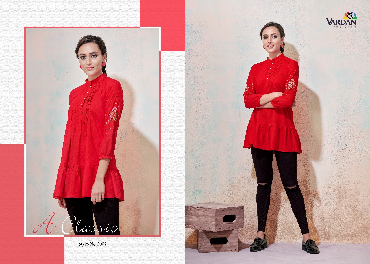 Ira Vol-1 By Vardan Designer 2001 To 2011 Series Beautiful Colorful Stylish Fancy Casual Wear & Ethnic Wear & Ready To Wear Heavy Rayon Tops At Wholesale Price