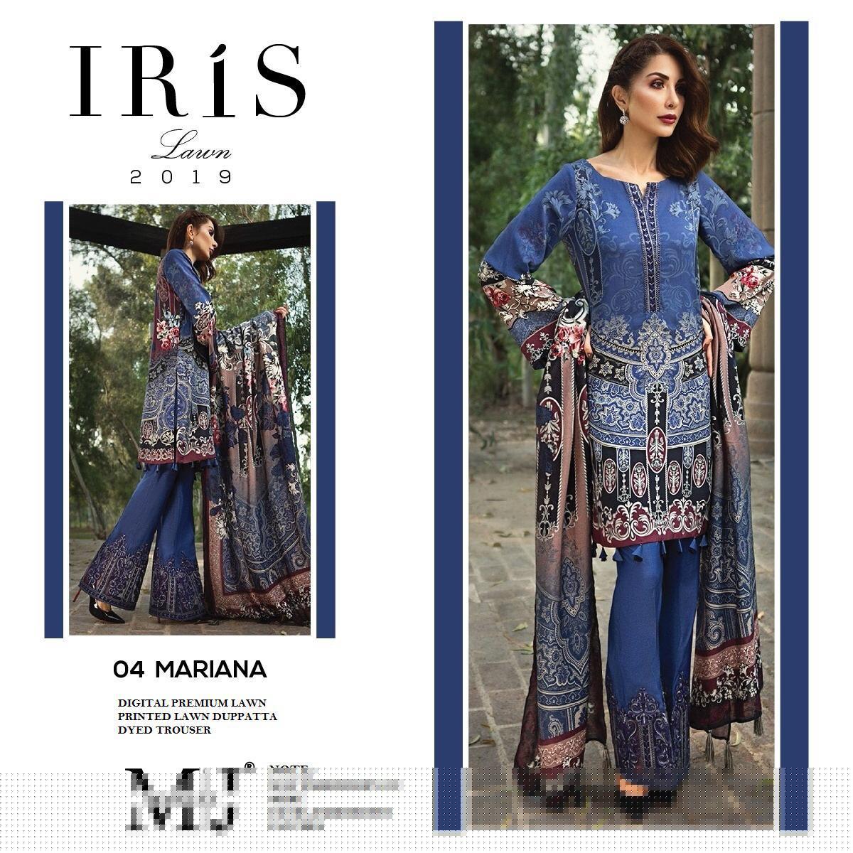Iris By Baroque 01 To 08 Series Beautiful Pakistani Suits Stylish Fancy Colorful Party Wear & Ethnic Wear Collection Lawn Embroidered Dresses At Wholesale Price