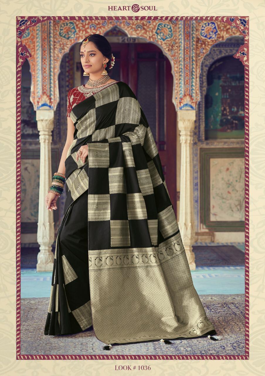 Jaarini By Heart & Soul 1026 To 1039 Series Indian Traditional Wear Collection Beautiful Stylish Fancy Colorful Party Wear & Occasional Wear Fancy Sarees At Wholesale Price