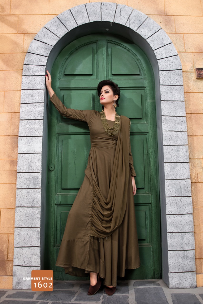 Jashn Vol-16 By Ps 1601 To 1608 Series Designer Beautiful Colorful Stylish Fancy Casual Wear & Ethnic Wear & Ready To Wear Mix Printed Kurtis At Wholesale Price