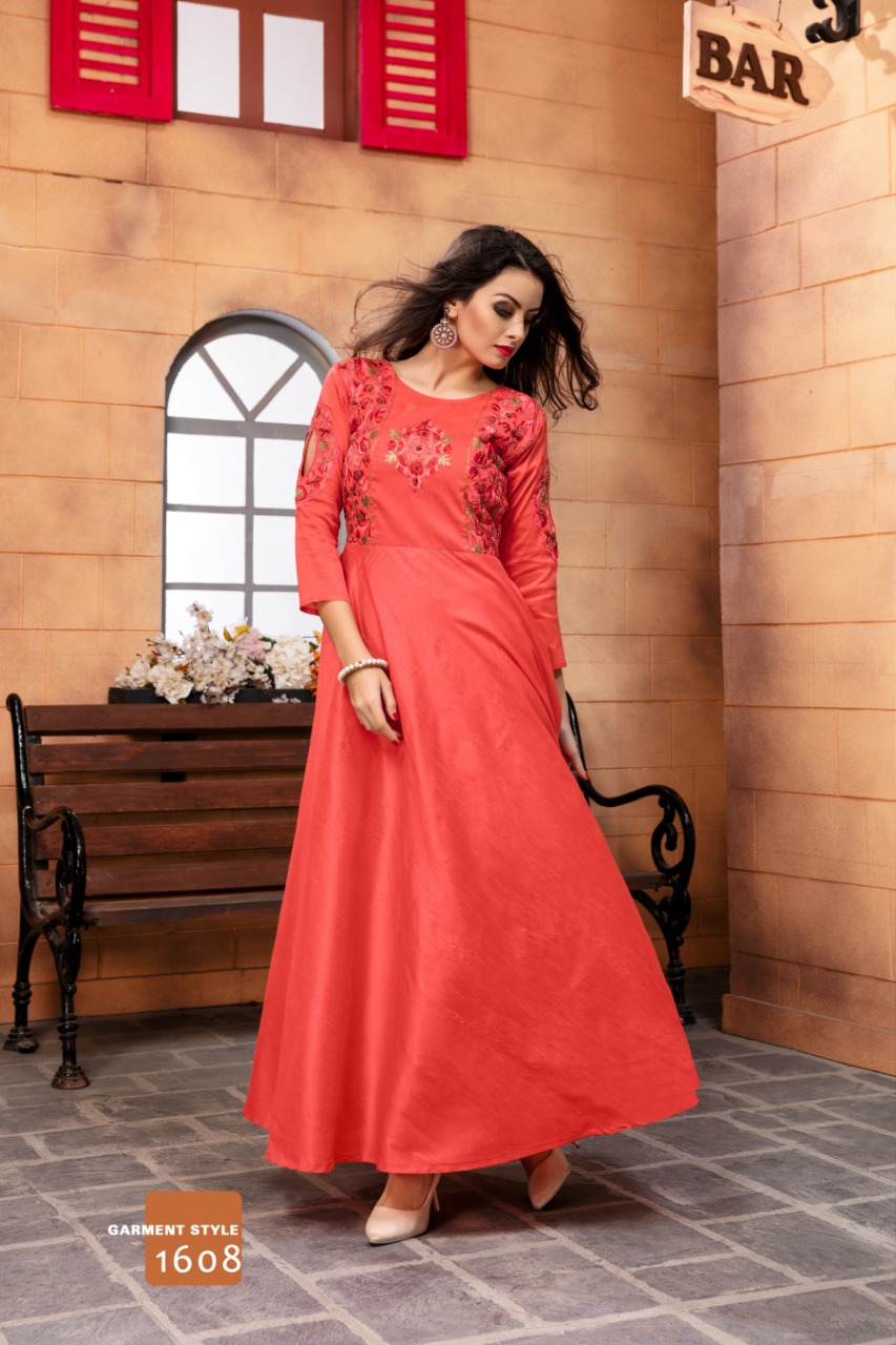 Jashn Vol-16 By Ps 1601 To 1608 Series Designer Beautiful Colorful Stylish Fancy Casual Wear & Ethnic Wear & Ready To Wear Mix Printed Kurtis At Wholesale Price