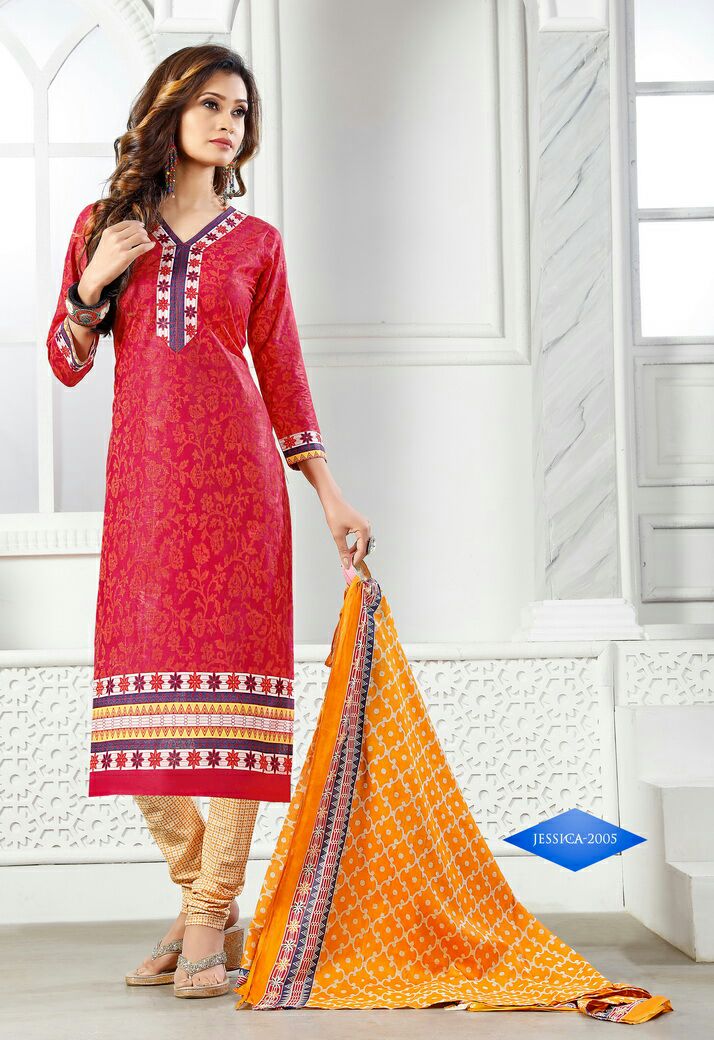 Jessica Vol-2 By Mayur Fashion 2001 To 2012 Series Stylish Beautiful Fancy Colorful Casual Wear & Ethnic Wear Summer Collection Cotton Printed Dresses At Wholesale Price