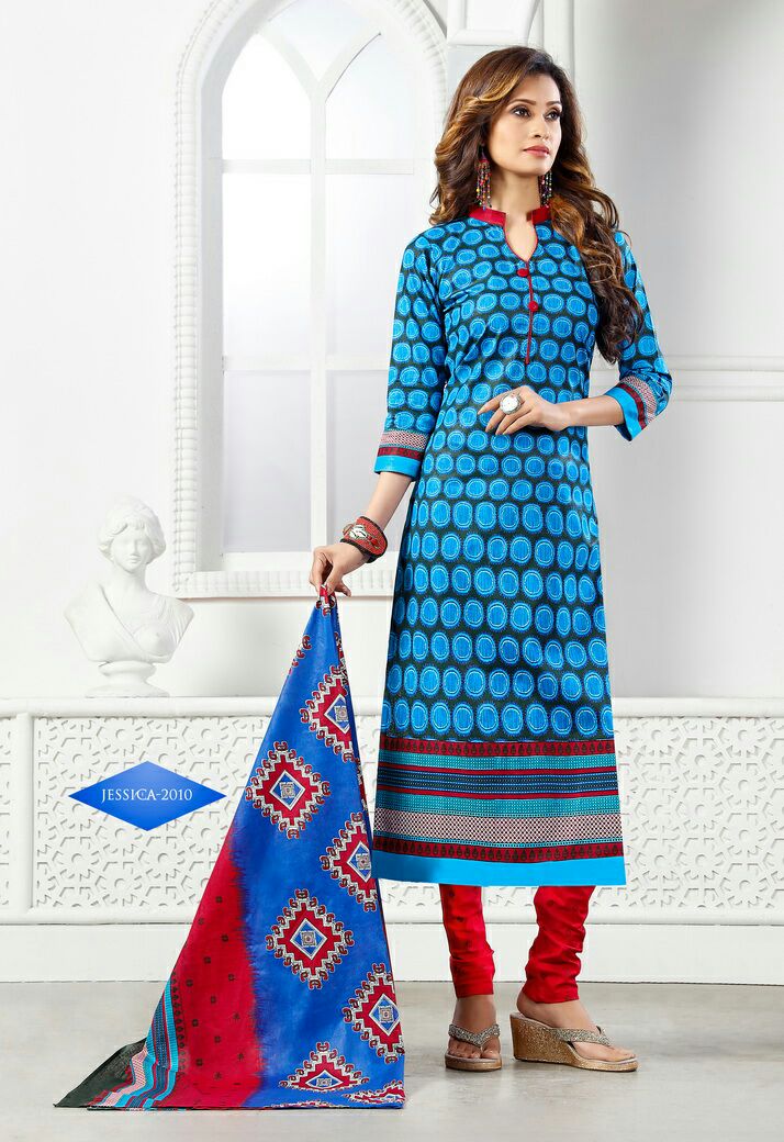 Jessica Vol-2 By Mayur Fashion 2001 To 2012 Series Stylish Beautiful Fancy Colorful Casual Wear & Ethnic Wear Summer Collection Cotton Printed Dresses At Wholesale Price