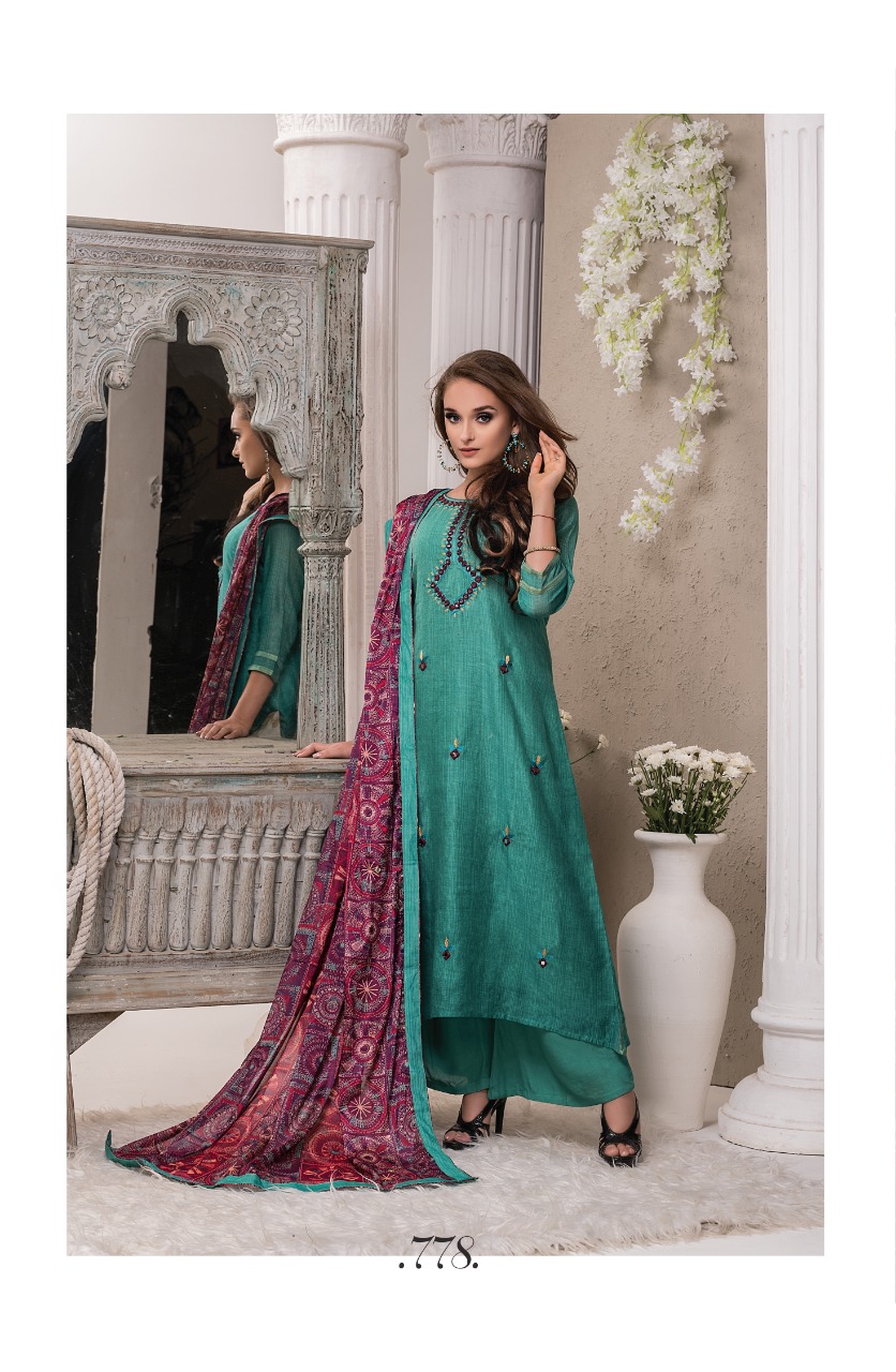 Jhankar By Sri 774 To 781 Series Beautiful Collection Suits Stylish Fancy Colorful Party Wear & Ethnic Wear Fine Cotton Munga Embroidered Dresses At Wholesale Price