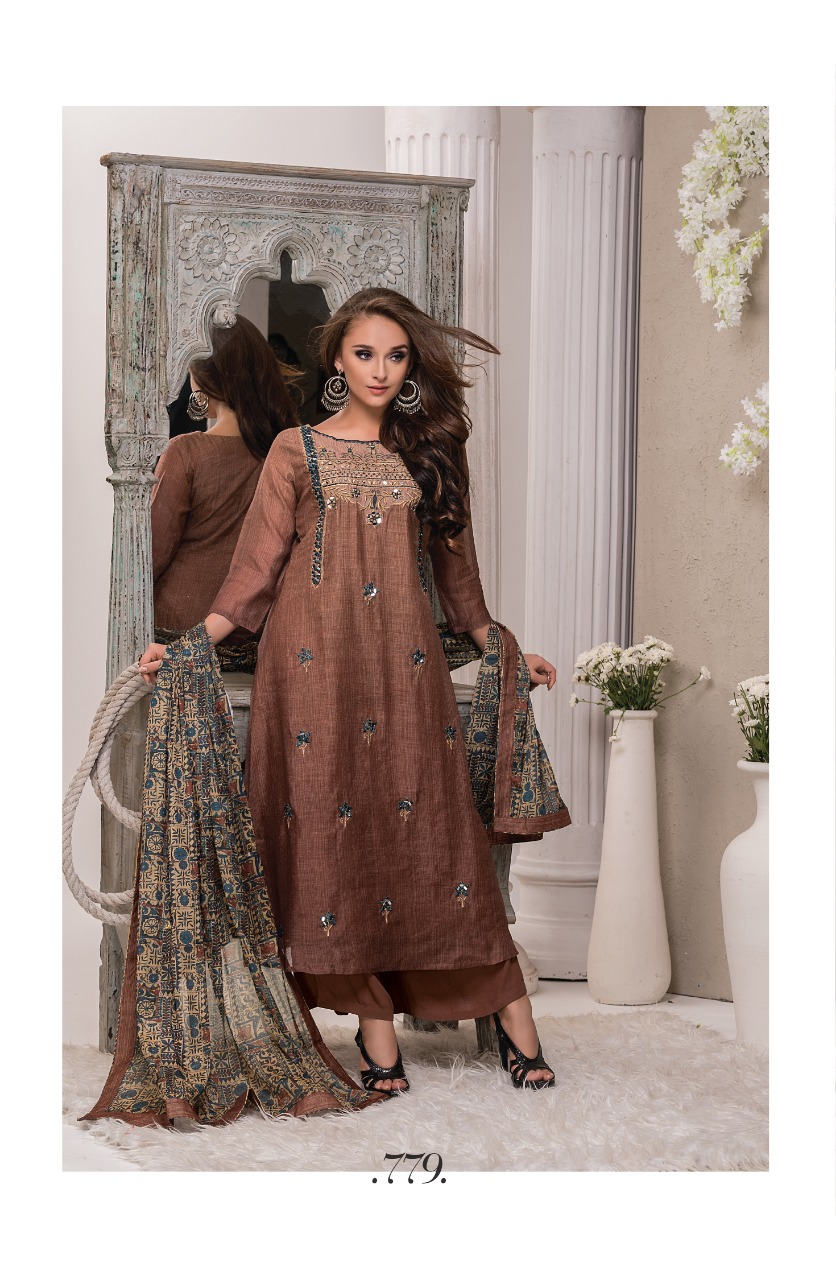 Jhankar By Sri 774 To 781 Series Beautiful Collection Suits Stylish Fancy Colorful Party Wear & Ethnic Wear Fine Cotton Munga Embroidered Dresses At Wholesale Price