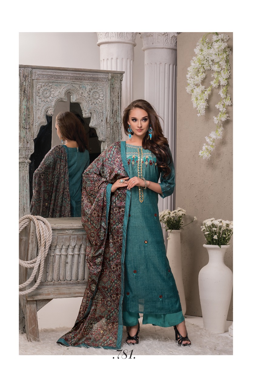 Jhankar By Sri 774 To 781 Series Beautiful Collection Suits Stylish Fancy Colorful Party Wear & Ethnic Wear Fine Cotton Munga Embroidered Dresses At Wholesale Price
