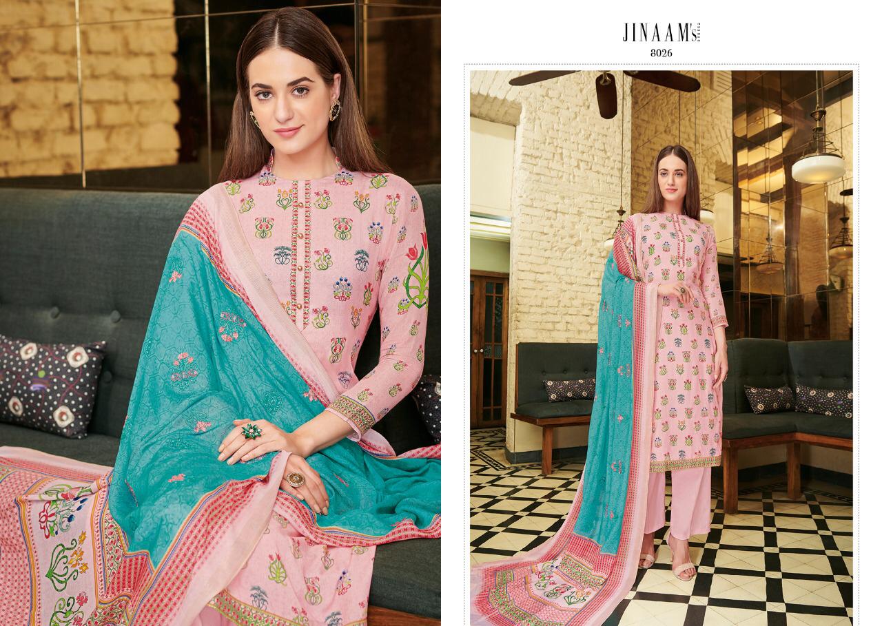 Jinaams Grace By Jinaams Dresses 8026 To 8031 Series Designer Collection Beautiful Stylish Fancy Colorful Party Wear & Occasional Wear Cotton Silk Digital Printed Dresses At Wholesale Price
