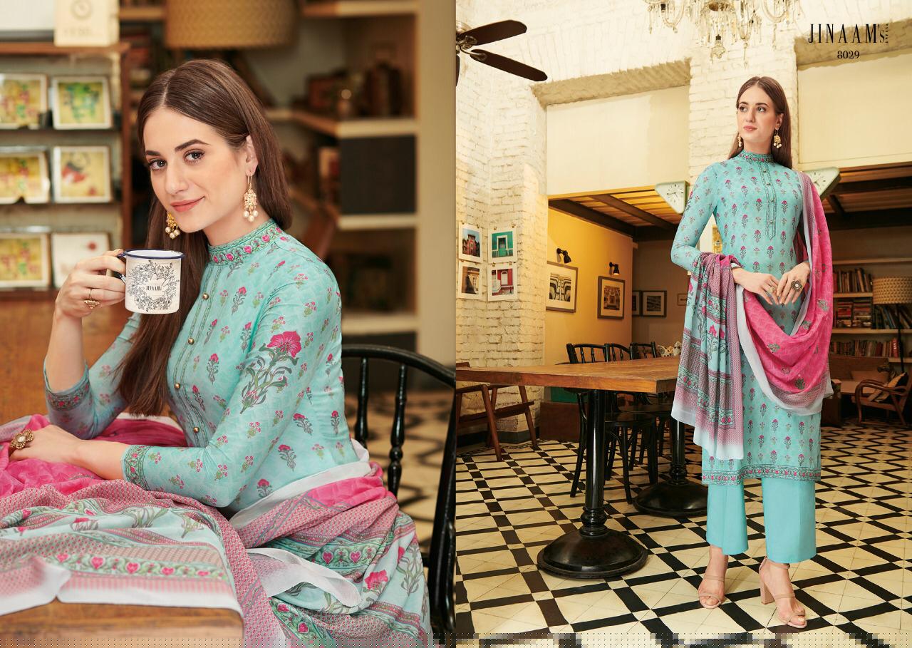 Jinaams Grace By Jinaams Dresses 8026 To 8031 Series Designer Collection Beautiful Stylish Fancy Colorful Party Wear & Occasional Wear Cotton Silk Digital Printed Dresses At Wholesale Price