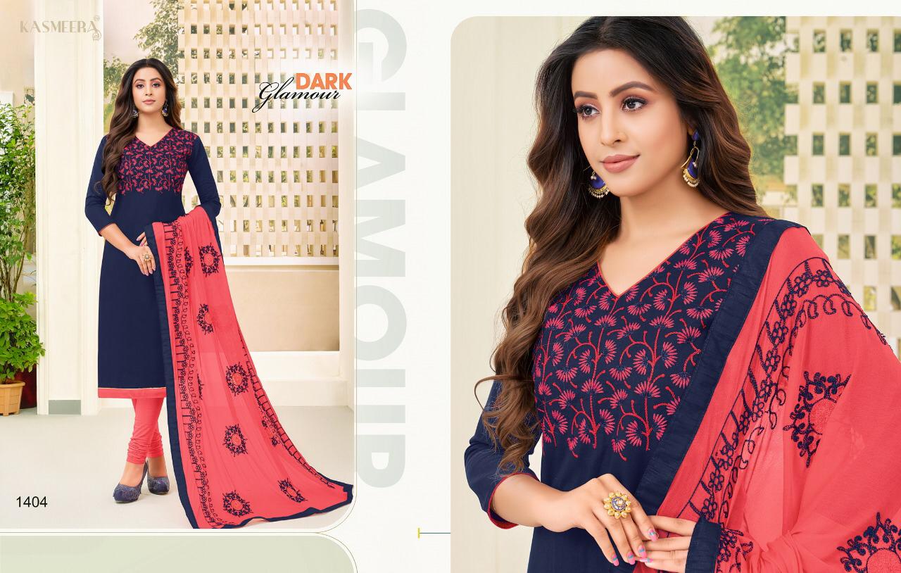 Kaamini Vol-10 By Kayce Trendz 1404 To 1415 Series Designer Suits Beautiful Stylish Fancy Colorful Party Wear & Ethnic Wear Cotton Flex Embroidery Dresses At Wholesale Price