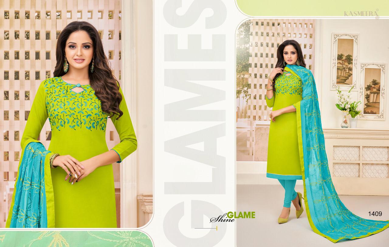 Kaamini Vol-10 By Kayce Trendz 1404 To 1415 Series Designer Suits Beautiful Stylish Fancy Colorful Party Wear & Ethnic Wear Cotton Flex Embroidery Dresses At Wholesale Price