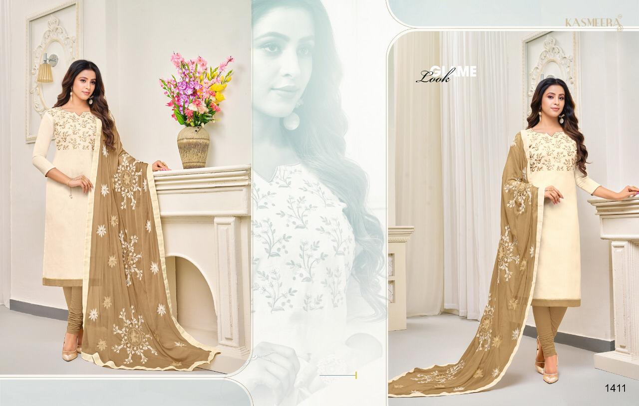 Kaamini Vol-10 By Kayce Trendz 1404 To 1415 Series Designer Suits Beautiful Stylish Fancy Colorful Party Wear & Ethnic Wear Cotton Flex Embroidery Dresses At Wholesale Price