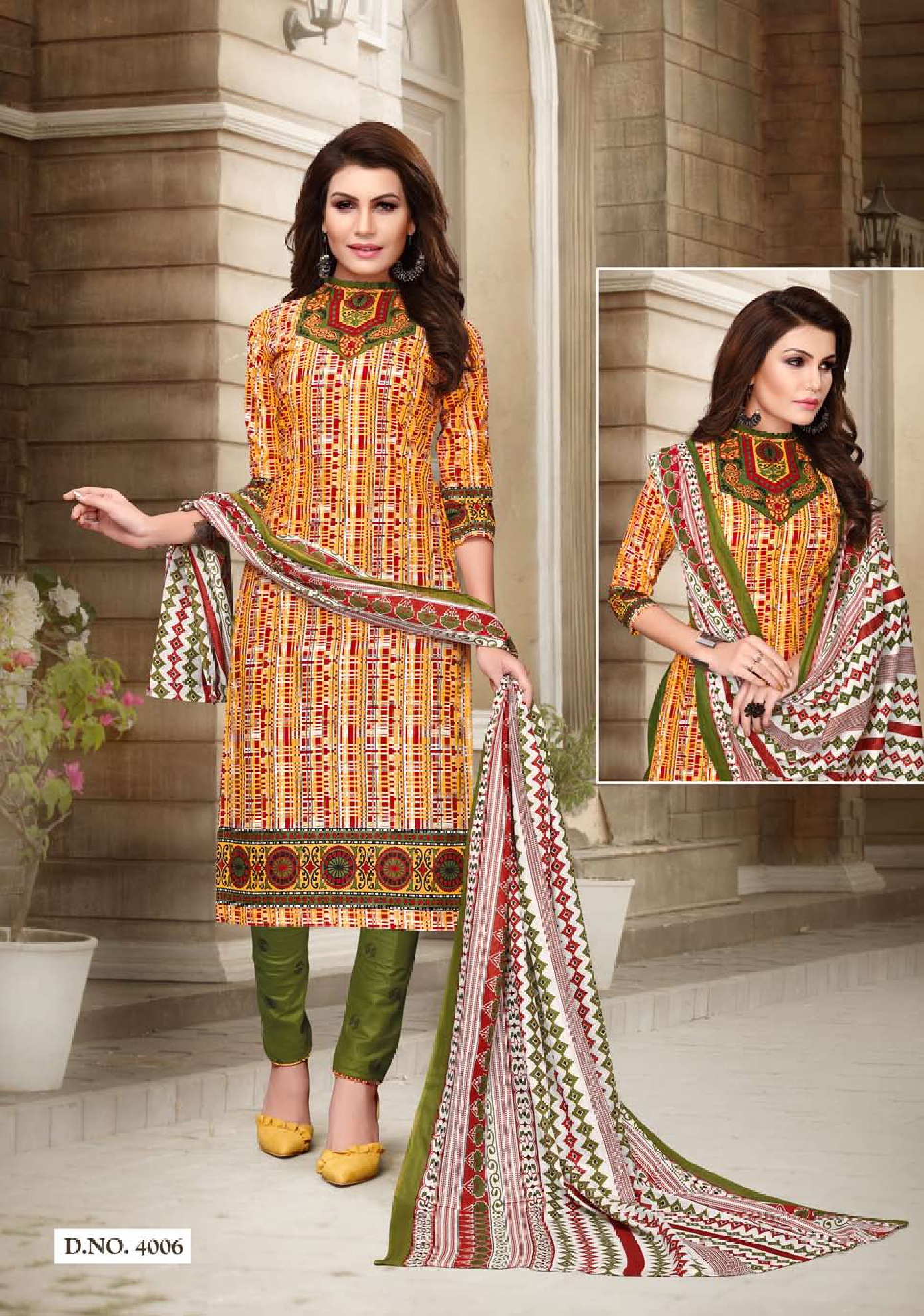 Kaju Pista Vol-4 By Raj Print 4001 To 4010 Series Stylish Fancy Beautiful Colorful Casual Wear & Ethnic Wear Pure Cotton Printed Dresses At Wholesale Price