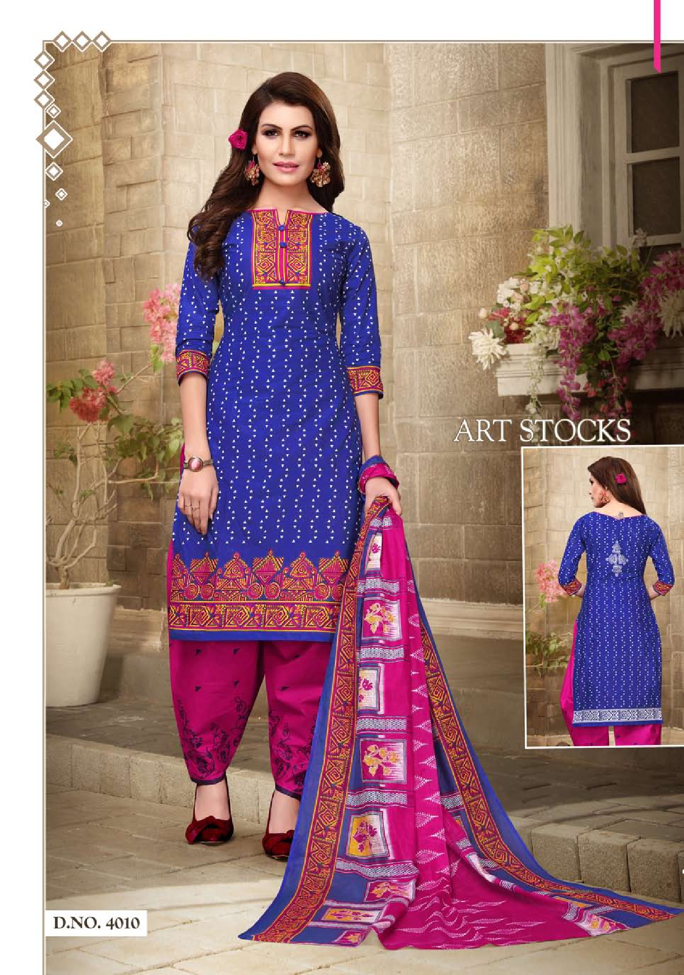 Kaju Pista Vol-4 By Raj Print 4001 To 4010 Series Stylish Fancy Beautiful Colorful Casual Wear & Ethnic Wear Pure Cotton Printed Dresses At Wholesale Price