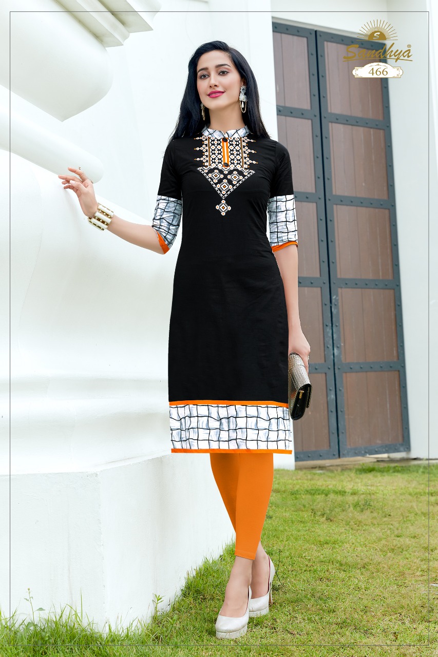 Kalakruti Vol-14 By Sandhya 464 To 483 Series Beautiful Colorful Stylish Fancy Casual Wear & Ethnic Wear & Ready To Wear Heavy Cotton Kurtis At Wholesale Price