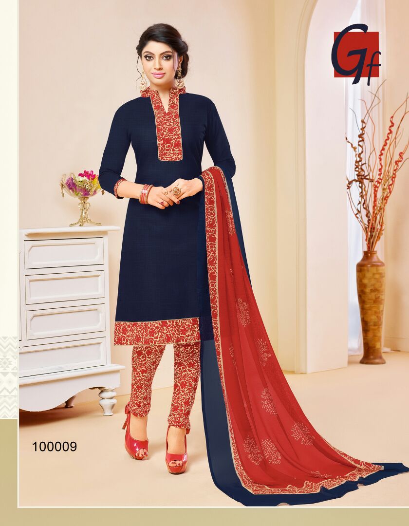 Kalyanam By Ganesh Fashion 100008 To 100021 Series Beautiful Stylish Fancy Colorful Casual Wear & Ethnic Wear Cotton Slub Dresses At Wholesale Price