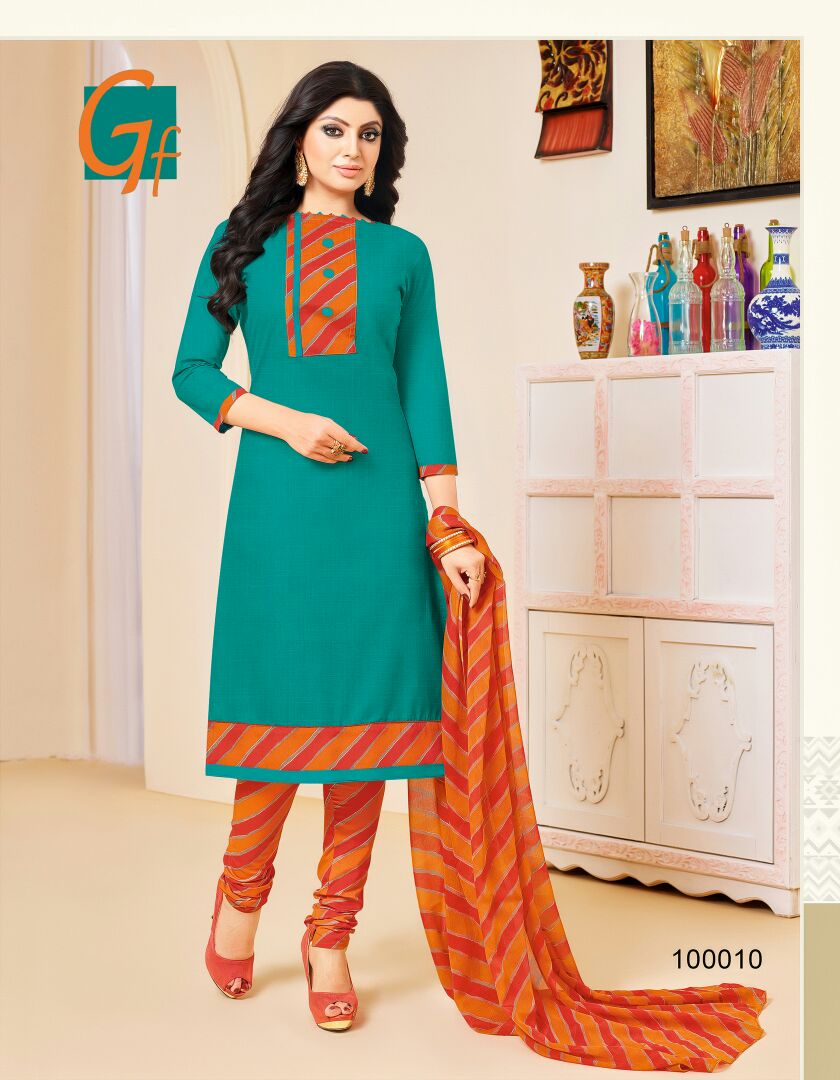 Kalyanam By Ganesh Fashion 100008 To 100021 Series Beautiful Stylish Fancy Colorful Casual Wear & Ethnic Wear Cotton Slub Dresses At Wholesale Price
