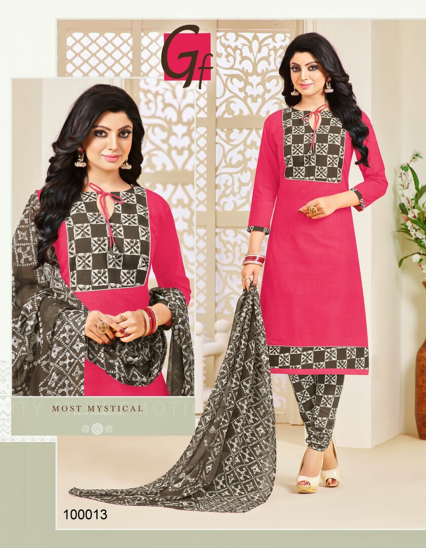 Kalyanam By Ganesh Fashion 100008 To 100021 Series Beautiful Stylish Fancy Colorful Casual Wear & Ethnic Wear Cotton Slub Dresses At Wholesale Price