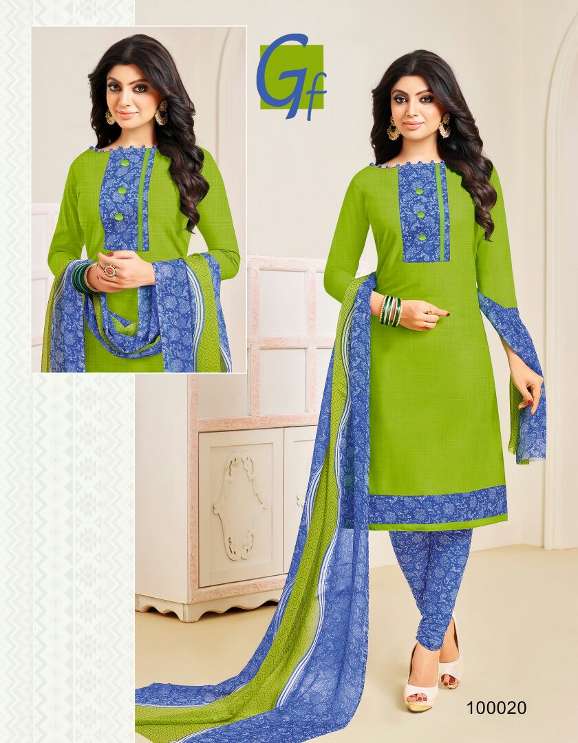 Kalyanam By Ganesh Fashion 100008 To 100021 Series Beautiful Stylish Fancy Colorful Casual Wear & Ethnic Wear Cotton Slub Dresses At Wholesale Price