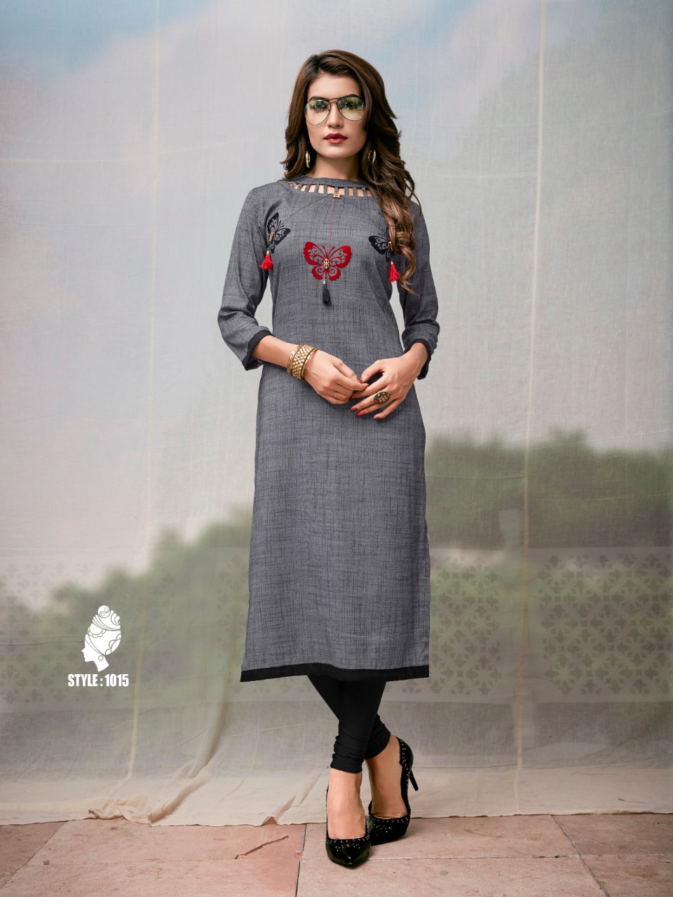Kanchan Vol-1 By Dress Zip 1009 To 1017 Series Beautiful Colorful Stylish Fancy Casual Wear & Ethnic Wear Two Tone Rayon Kurtis At Wholesale Price