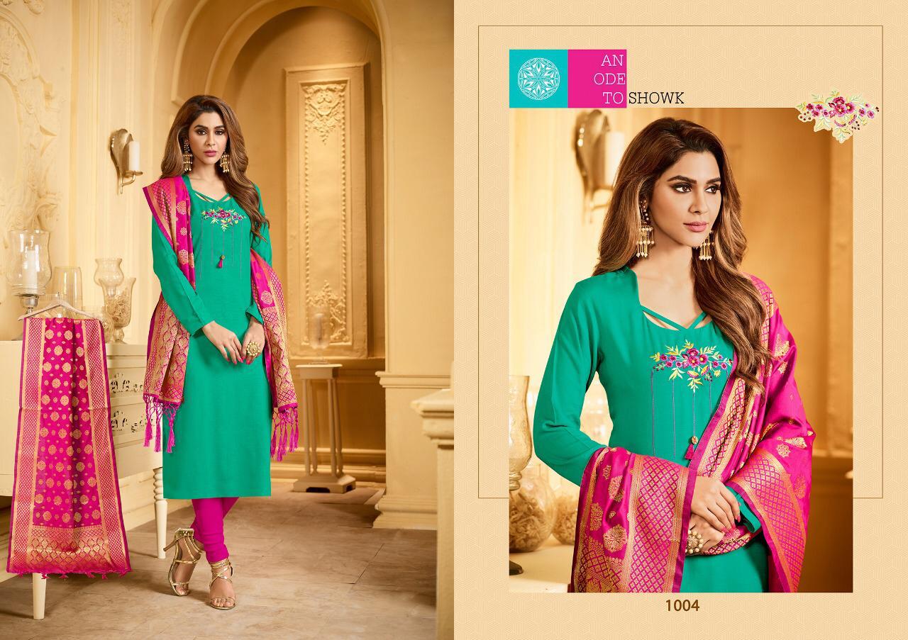 Kanchipuram Stall By Amrut Varsha Creation 1001 To 1006 Series Beautiful Suits Stylish Fancy Colorful Casual Wear & Ethnic Wear Collection Heavy Cotton Slub Dresses At Wholesale Price